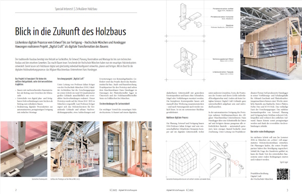 Foto Artikel: Blick in die Zukunft des Holzbaus
