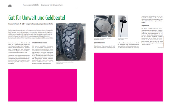 Artikelfoto zum Themenspezial Mobilität, Allgäuer Wirtschaftsmagazin Ausgabe April 2026