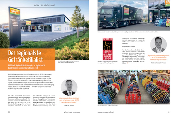 FRISTO-Bericht im Allgäuer Wirtschaftsmagazin 4-2026